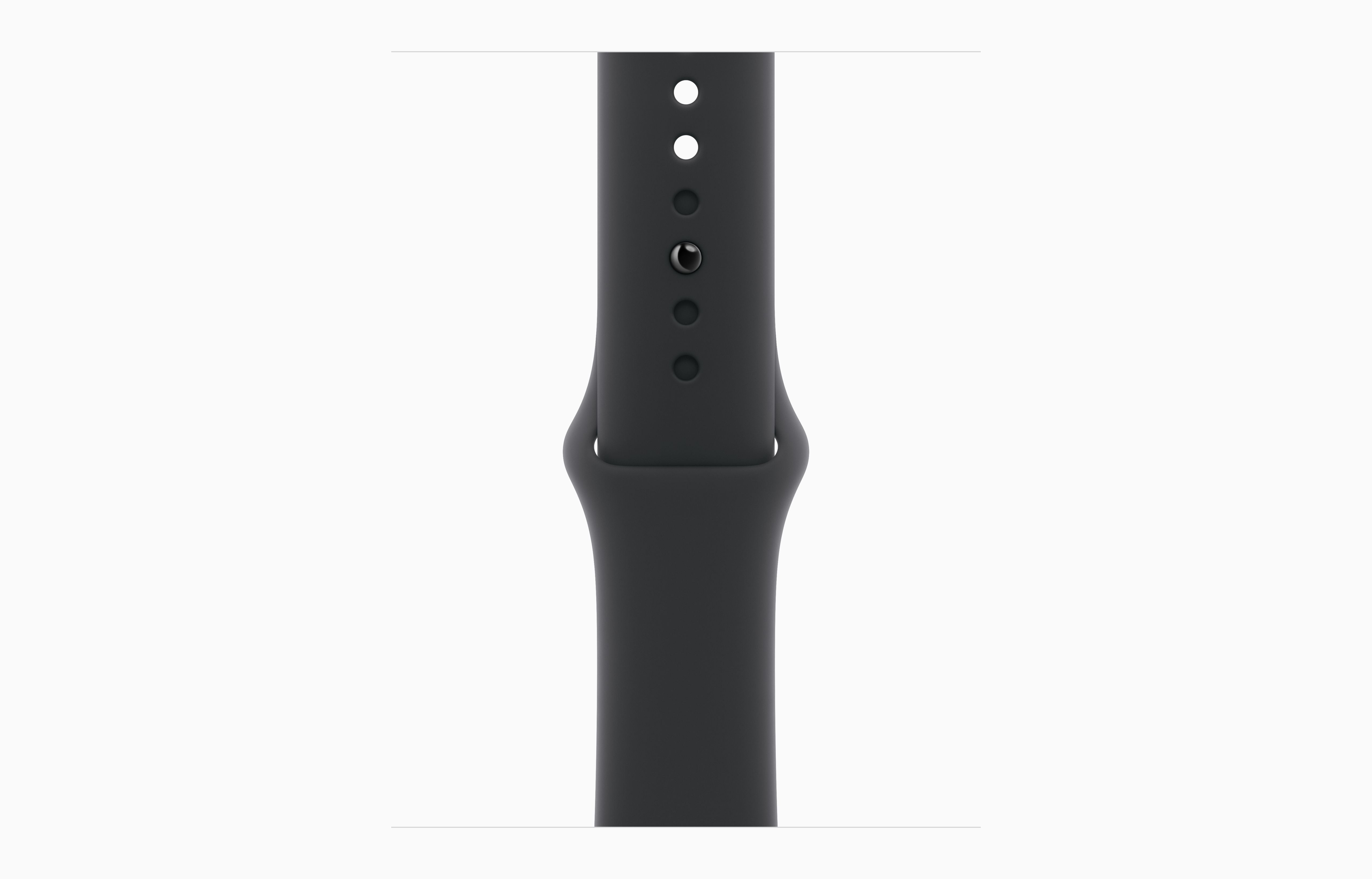 ساعة آبل واتش سيريس 11 - GPS - مقاس 46 ملم - بهيكل من الألومنيوم بلون Jet Black مع سوار رياضي أسود مقاس M/L ساعة آبل واتش سيريس 11 - GPS - مقاس 46 ملم - بهيكل من الألومنيوم بلون Jet Black مع سوار رياضي أسود مقاس M/L